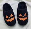 Halloween Indoor Slippers · Black & Orange